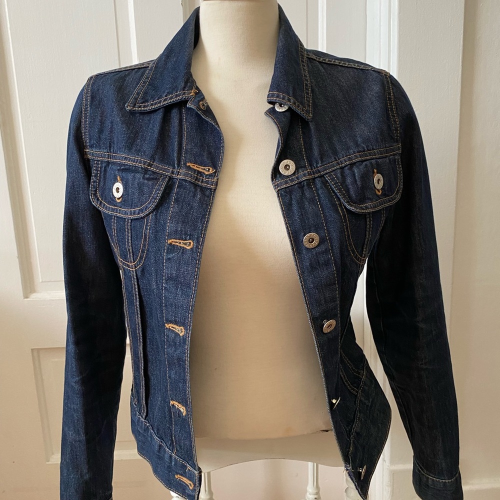 Vintage Guess Denim Jacket Y2K. Size S.